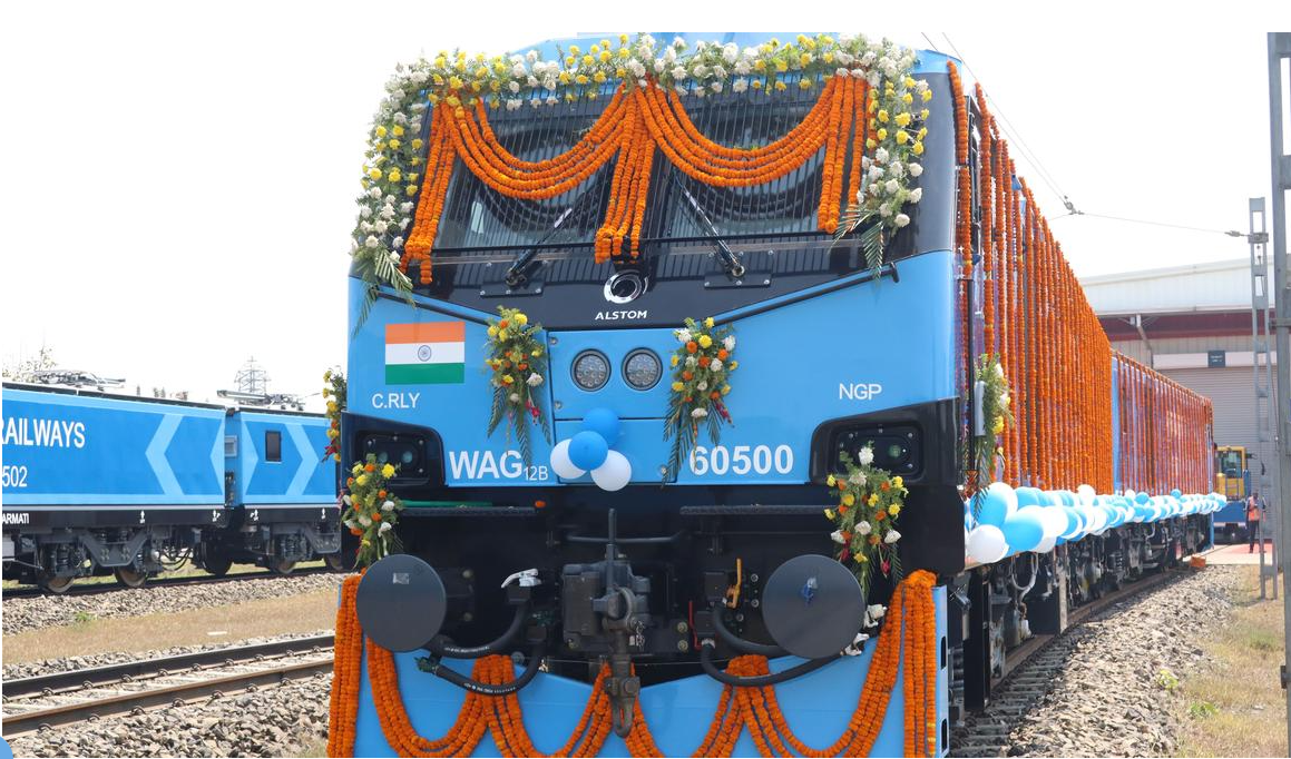 Alstom Delivers 500th Electric Locomotive to Indian Railways