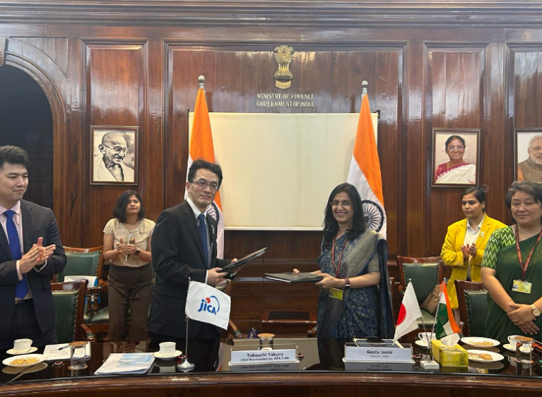 JICA Signs ₹11,181 Crore Loan Agreements with India.