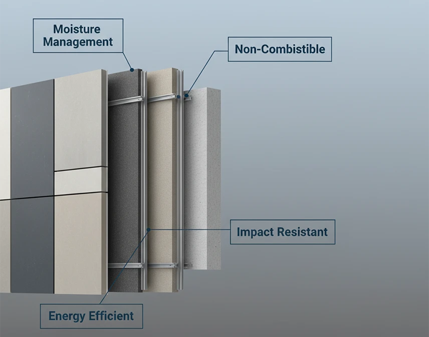 StoVentec Fiber Cement Rainscreen System for Durable, Ventilated Facades